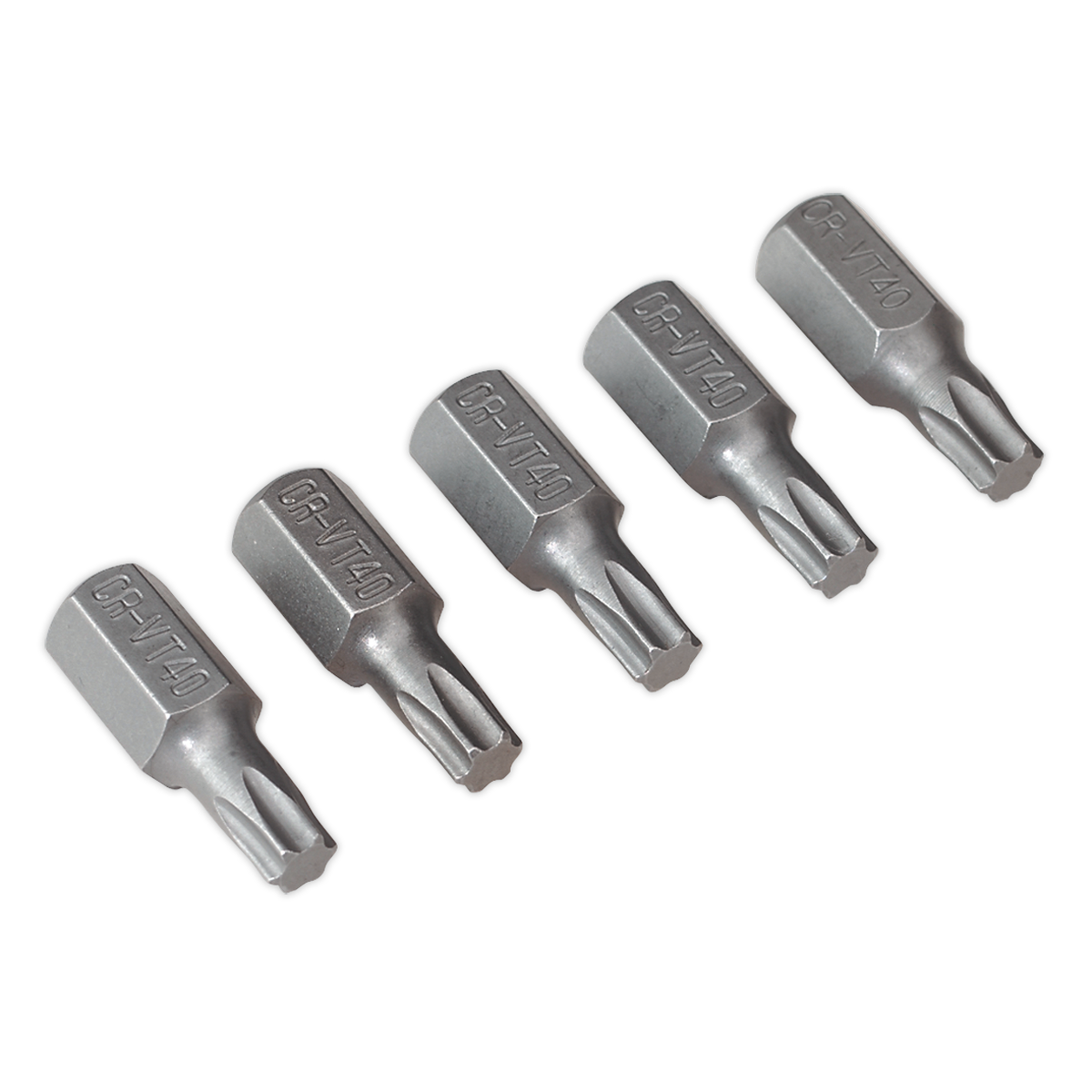SEALEY - TX40S5 TRX-Star* T40 Bit Short Pack of 5