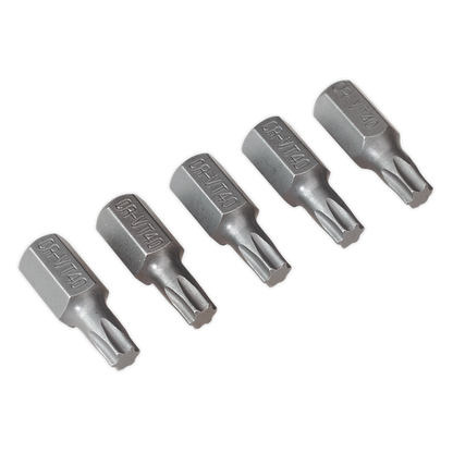 SEALEY - TX40S5 TRX-Star* T40 Bit Short Pack of 5