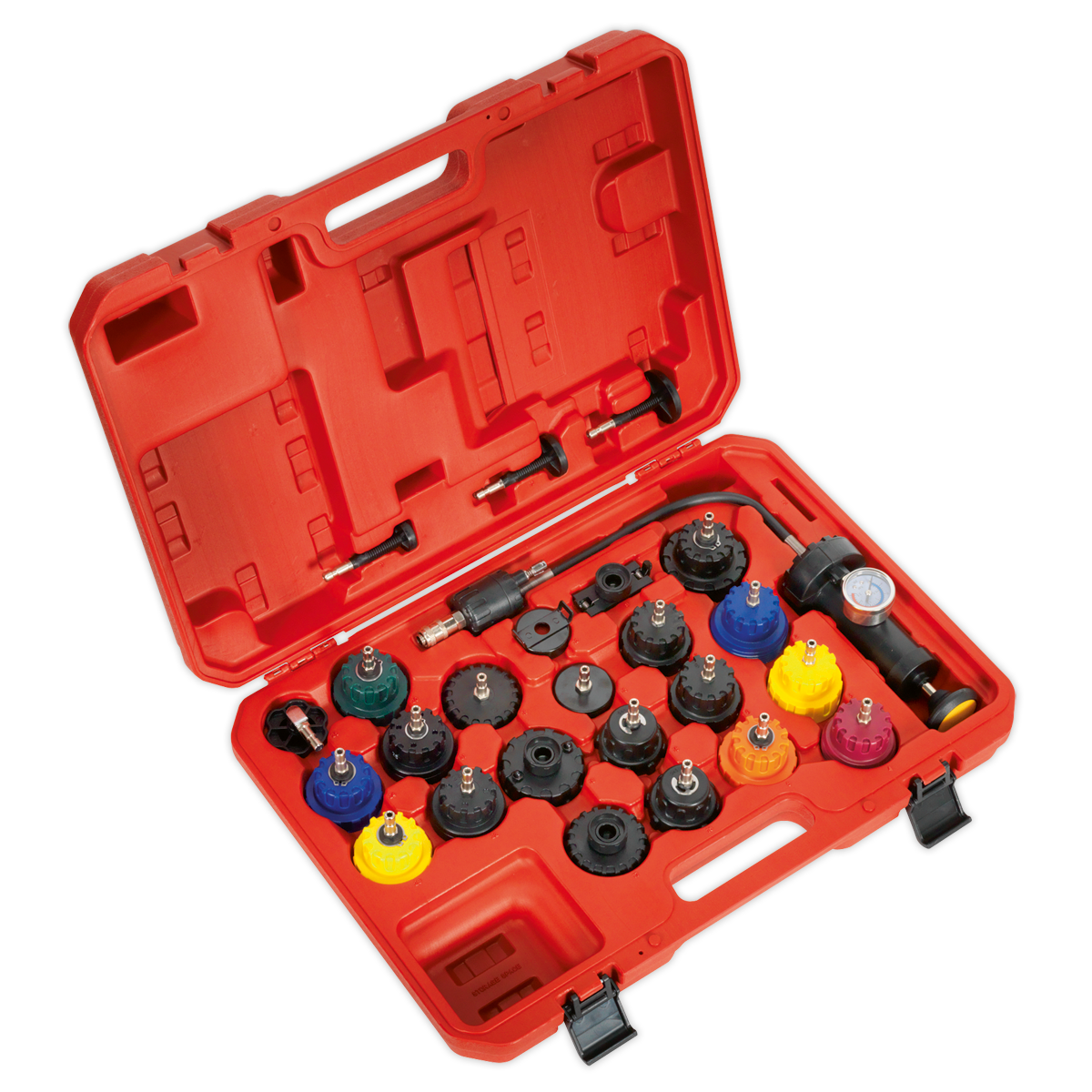SEALEY - VS0011 Cooling System Pressure Test Kit 25pc