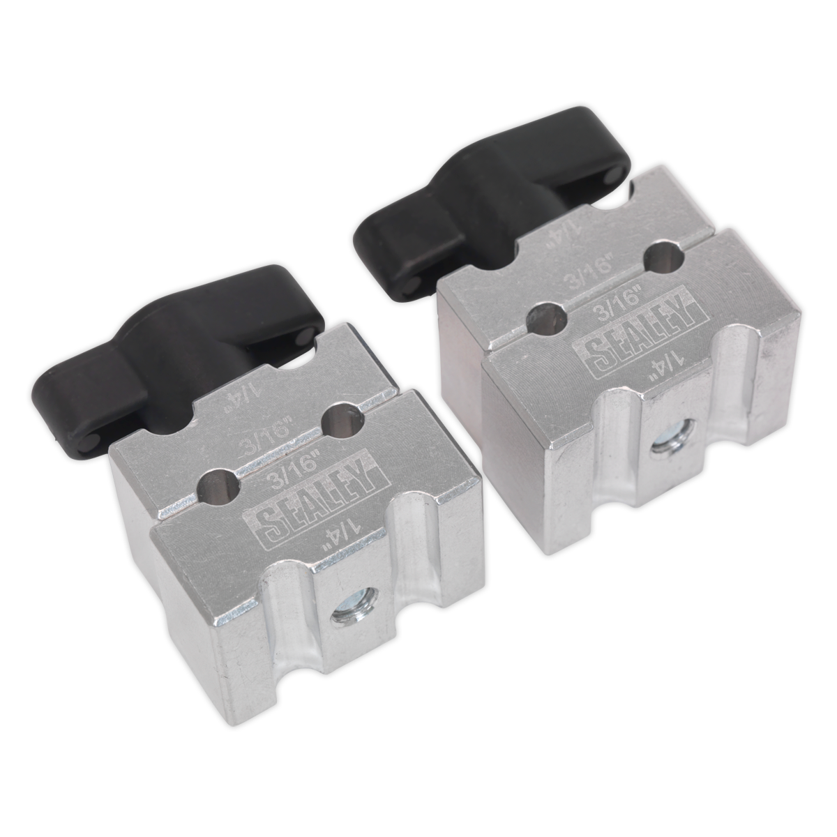 SEALEY - VS0357 Brake Pipe Clamp Set 2pc