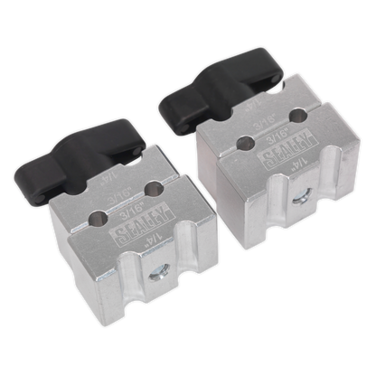 SEALEY - VS0357 Brake Pipe Clamp Set 2pc