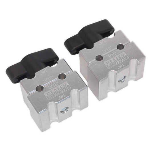 SEALEY - VS0357 Brake Pipe Clamp Set 2pc
