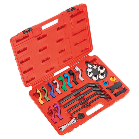 SEALEY - VS0557 Fuel & Air Conditioning Disconnection Tool Kit 27pc