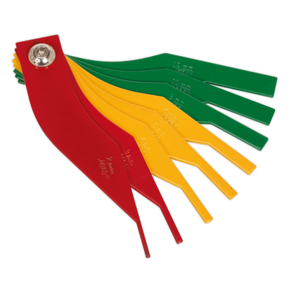 SEALEY - VS059 Brake Pad Thickness Gauge 8pc