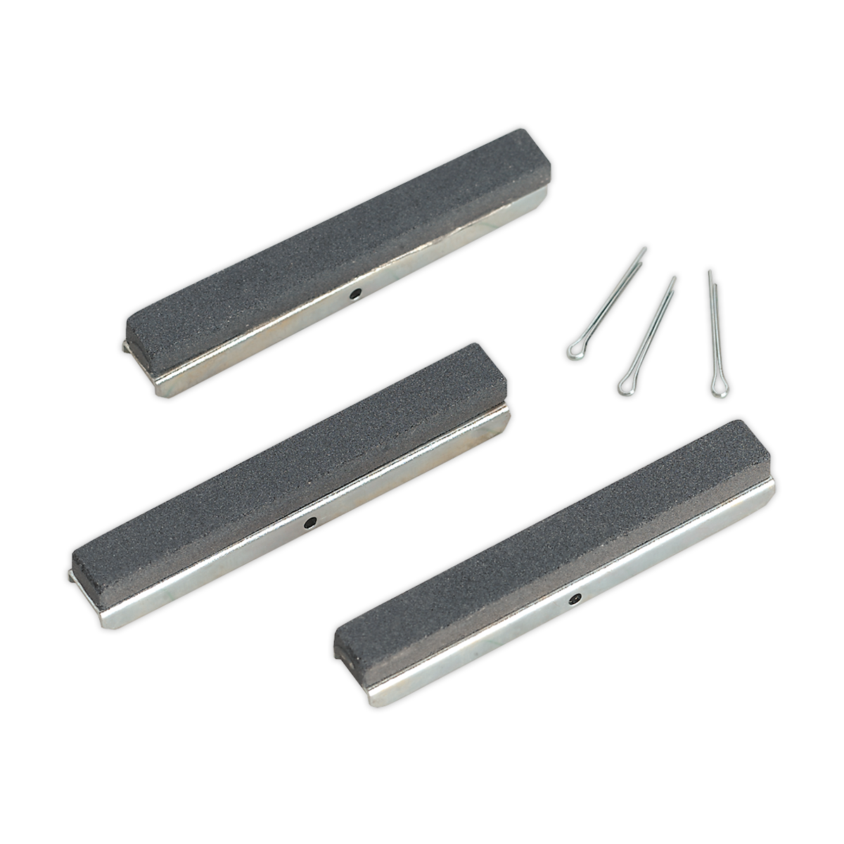 SEALEY - VS1621 Stone 75mm Medium for VS162 Pack of 3