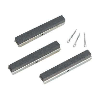 SEALEY - VS1621 Stone 75mm Medium for VS162 Pack of 3