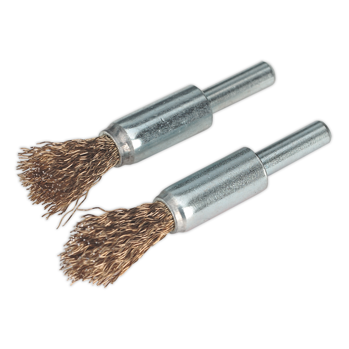 SEALEY - VS1801 Decarbonising Brush Set 2pc