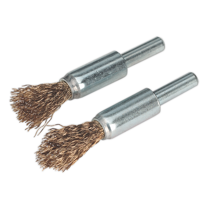 SEALEY - VS1801 Decarbonising Brush Set 2pc