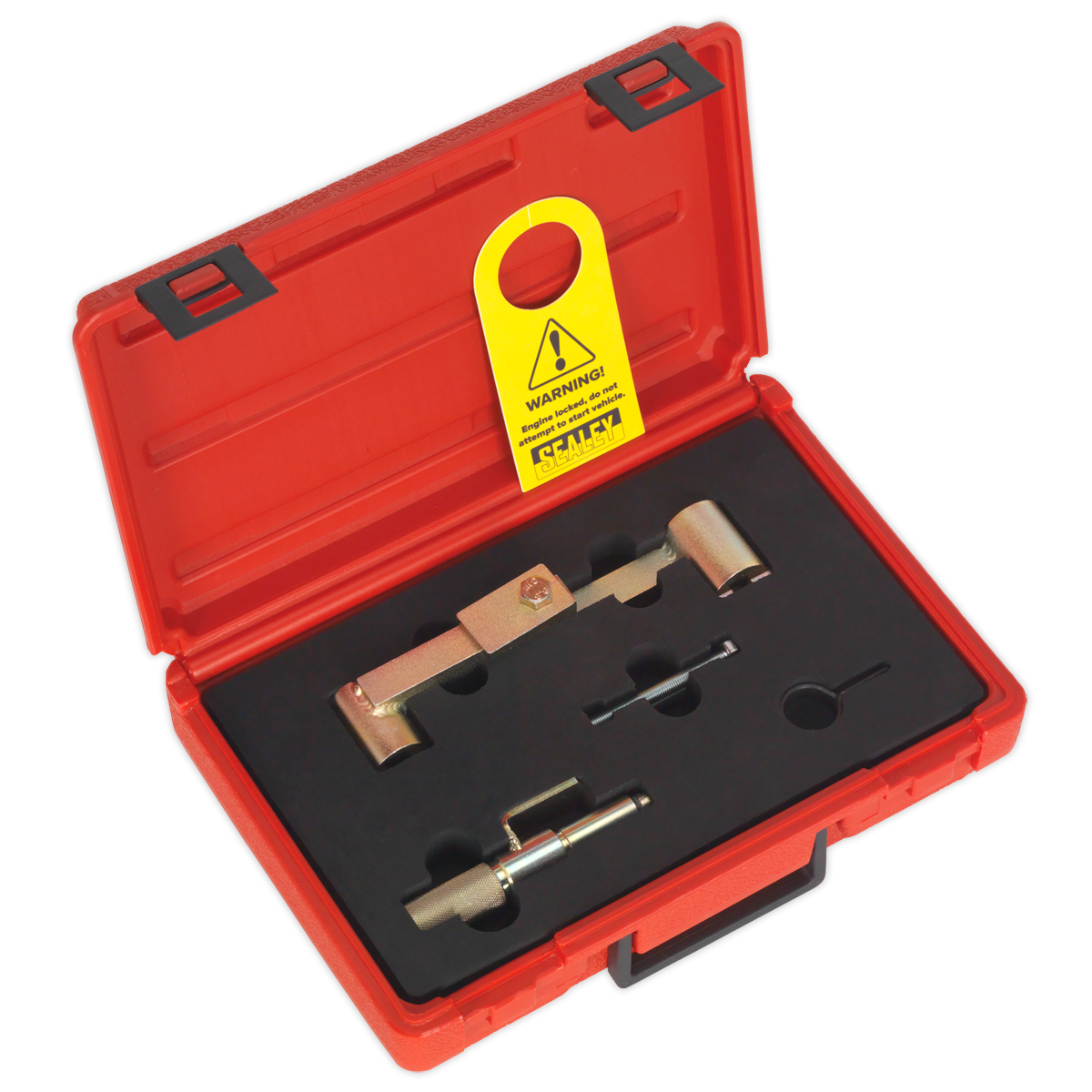 SEALEY - VS4387 Petrol Engine Timing Tool Kit - for Ford, Volvo 1.6, 1.8, 2.0, 2.3, 2.4, 2.5, 2.9 - Belt Drive