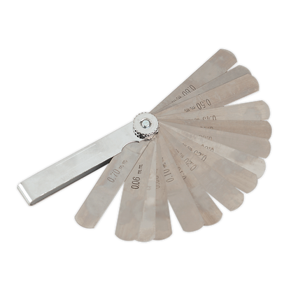 SEALEY - VS511 Feeler Gauge 15 Blade - Metric