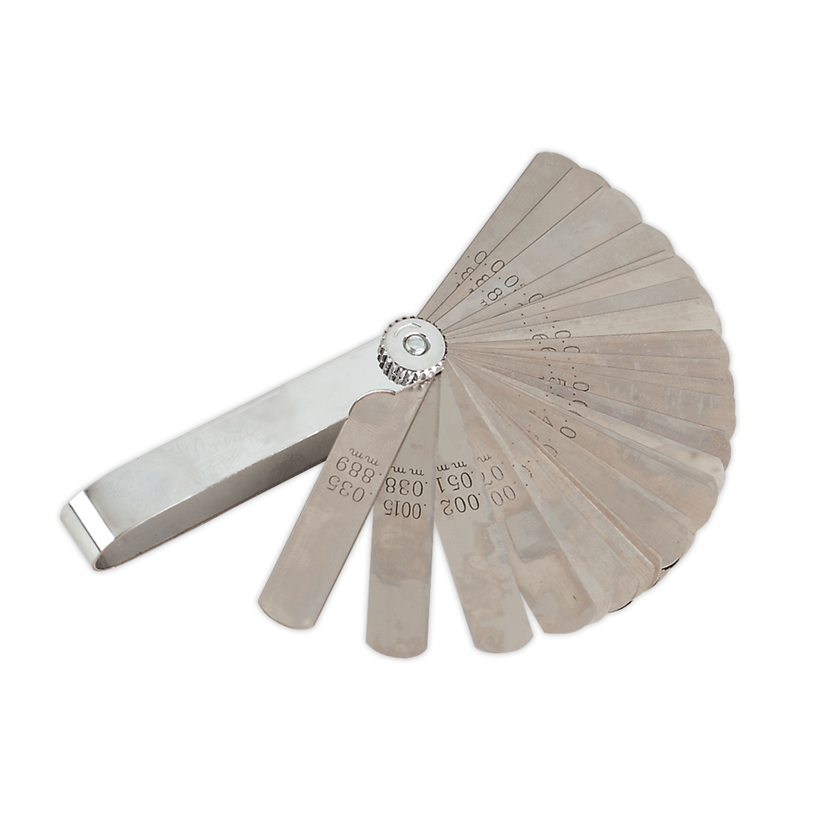 SEALEY - VS512 Feeler Gauge 35 Blade - Dual Marked