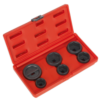 SEALEY - VS7103 Oil Filter Cap Wrench Set 6pc