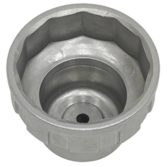 SEALEY - VS7116 Oil Filter Cap Wrench Ø57mm x 12 Flutes - Mazda 1.5 - Diesel