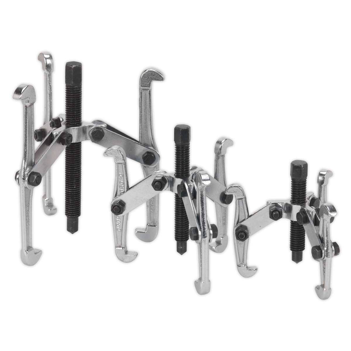 SEALEY - VS77 Triple Leg Gear Reversible Puller Set 3pc