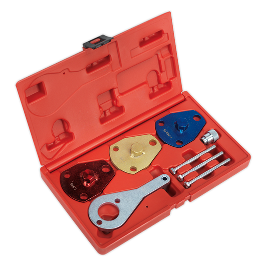 SEALEY - VSE2512 Diesel Engine Timing Tool Kit - for Alfa Romeo, Fiat - 1.7D/DT, 1.9D/DT - Belt Drive