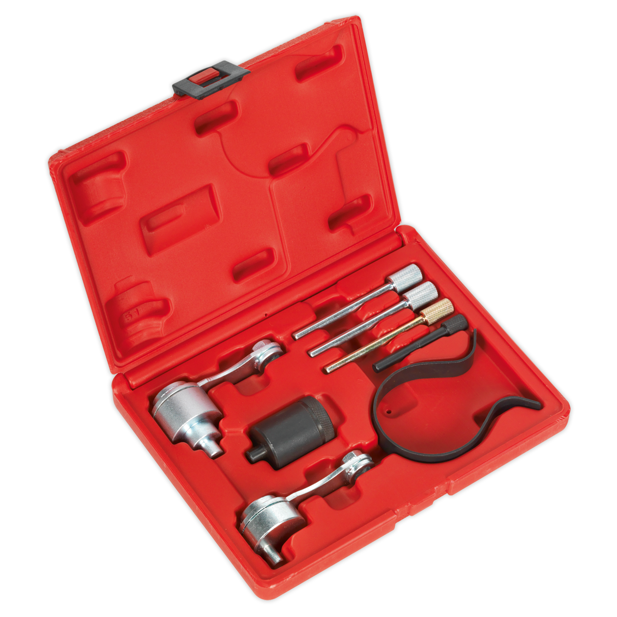SEALEY - VSE5000A Diesel Engine Timing Tool Kit - for Land Rover, Jaguar, Citroen, Peugeot 2.7D, 3.0D - Belt Drive