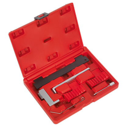 SEALEY - VSE5006 Petrol Engine Timing Tool Kit - for GM, Saab, Chevrolet ,Alfa Romeo, Fiat - 1.4, 1.6, 1.8 Twinport - Belt Drive