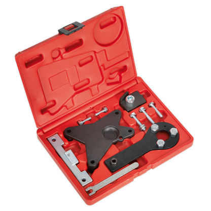 SEALEY - VSE5061 Petrol Engine Timing Tool Kit - for Alfa Romeo, Fiat, Ford, Lancia 1.2, 1.4 8v - Belt Drive