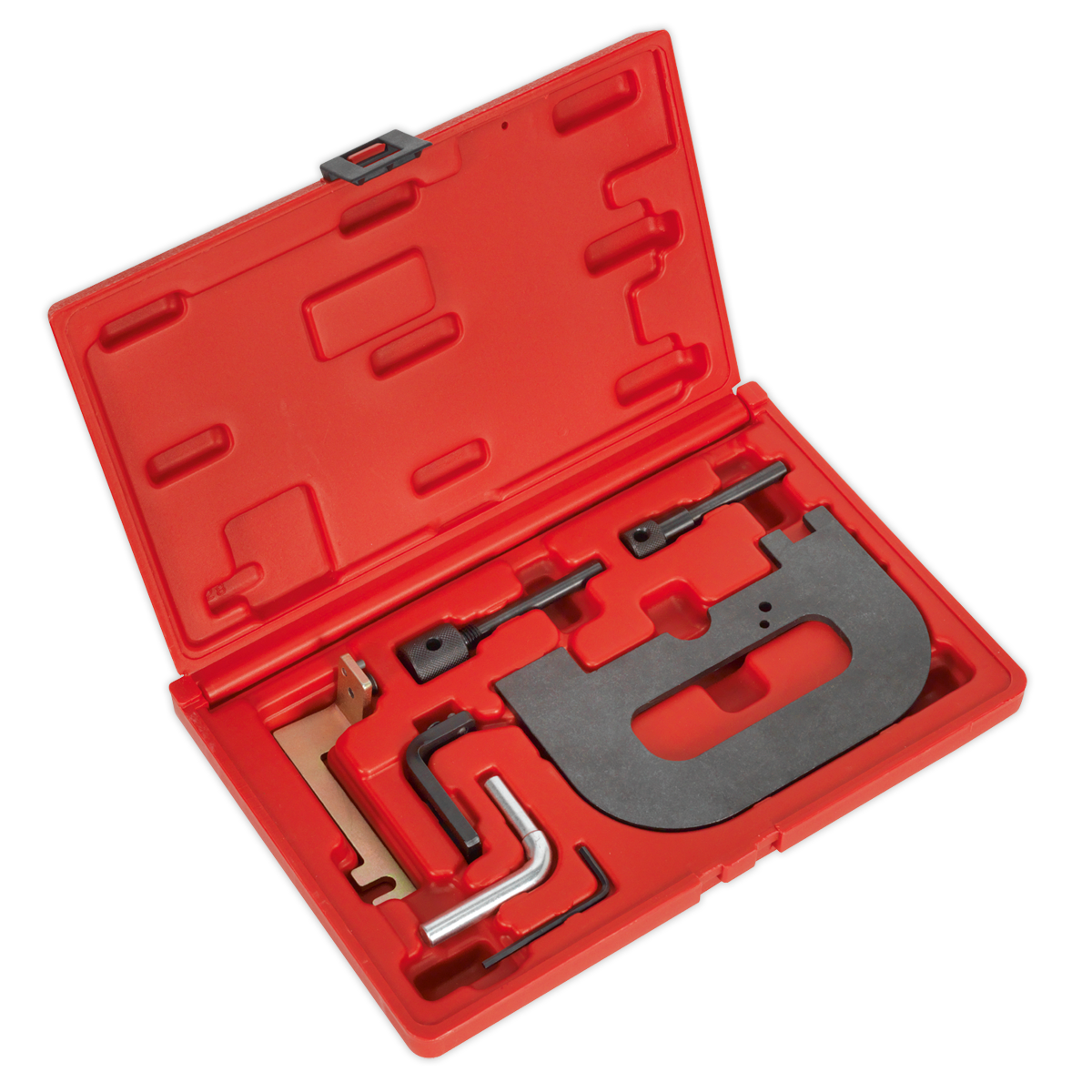 SEALEY - VSE5071A Petrol Engine Timing Tool Kit - for Renault 1.4, 1.6, 1.8, 2.0 K4J/K4M/F4P/F4R(t) - Belt Drive