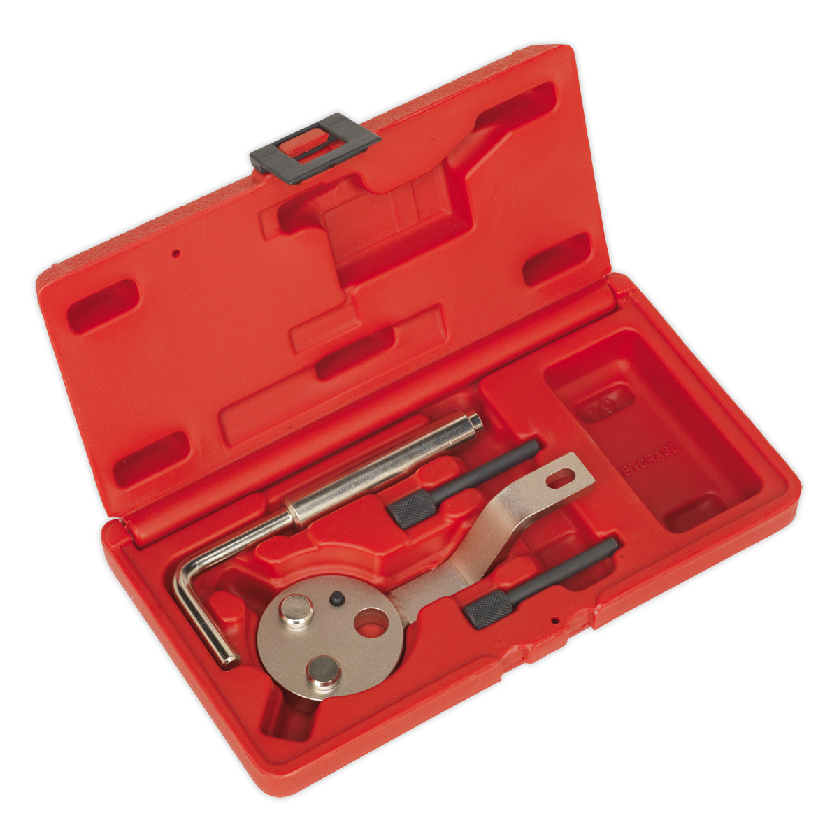 SEALEY - VSE5863 Diesel Engine Timing Tool Kit - for Ford/Jaguar 2.2D/3.2D TDCi - Chain Drive