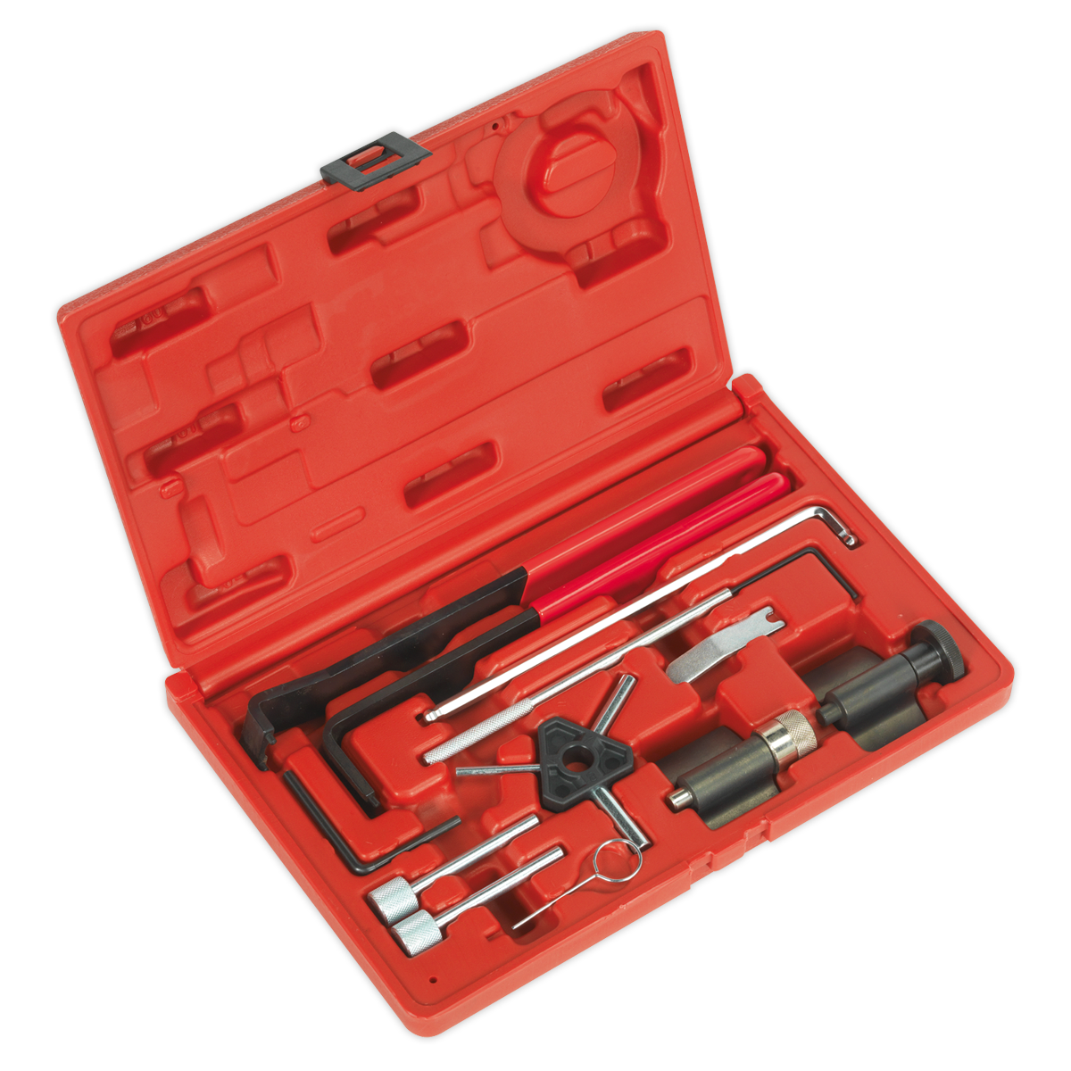 SEALEY - VSE5951 Diesel Engine Timing Tool Kit - for VAG, Dodge, Ford, Mitsubishi - 1.2D, 1.4D, 1.6D, 1.9D, 2.0D-Belt