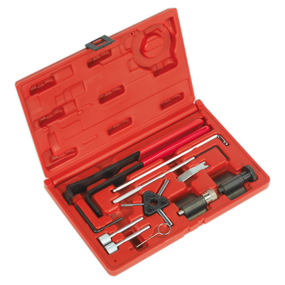 SEALEY - VSE5951 Diesel Engine Timing Tool Kit - for VAG, Dodge, Ford, Mitsubishi - 1.2D, 1.4D, 1.6D, 1.9D, 2.0D-Belt