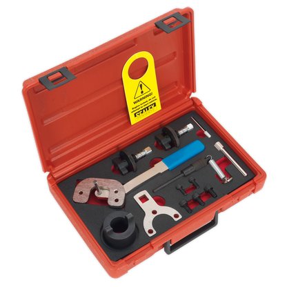 SEALEY - VSE6191 Diesel Engine Timing Tool Kit - for Alfa Romeo, Ford, PSA, Suzuki, GM 1.3D 16v - Chain Drive
