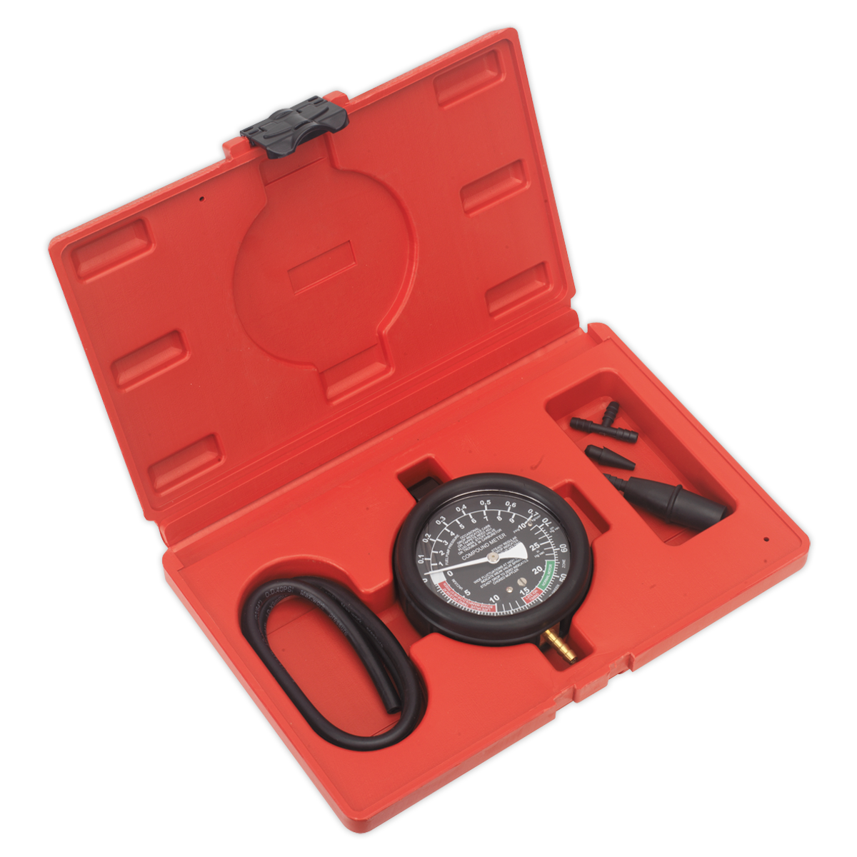 SEALEY - VSE952 Vacuum & Fuel Pump Pressure Test Gauge Set
