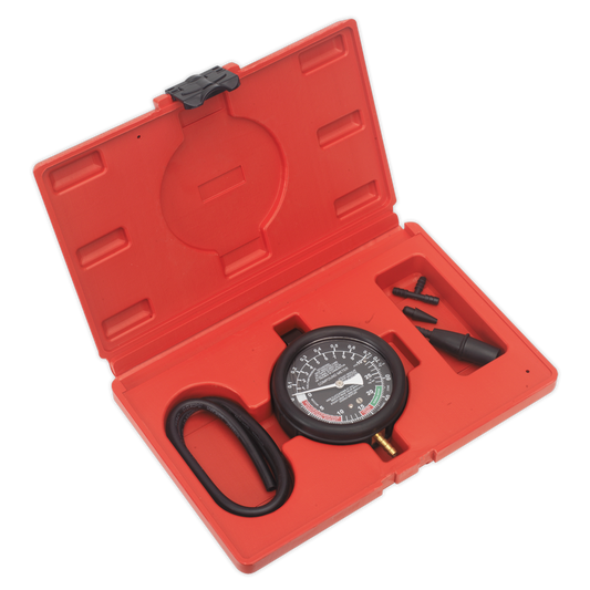 SEALEY - VSE952 Vacuum & Fuel Pump Pressure Test Gauge Set