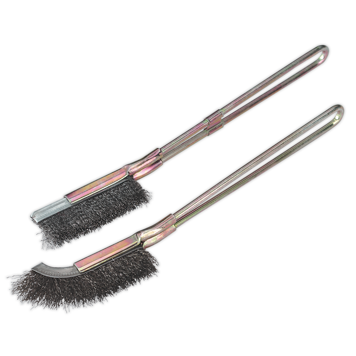 SEALEY - WB06 Wire Brush Set 2pc