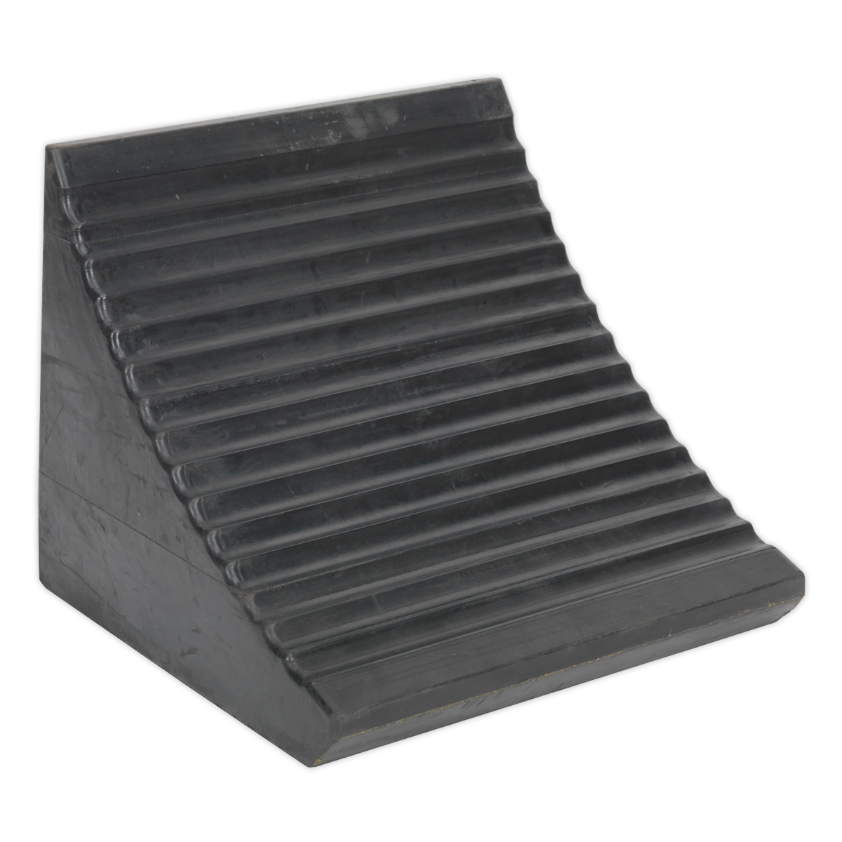 SEALEY - WC12 Heavy-Duty Rubber Wheel Chock 12kg - Single