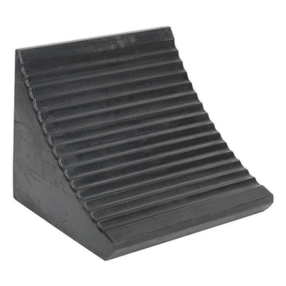 SEALEY - WC12 Heavy-Duty Rubber Wheel Chock 12kg - Single