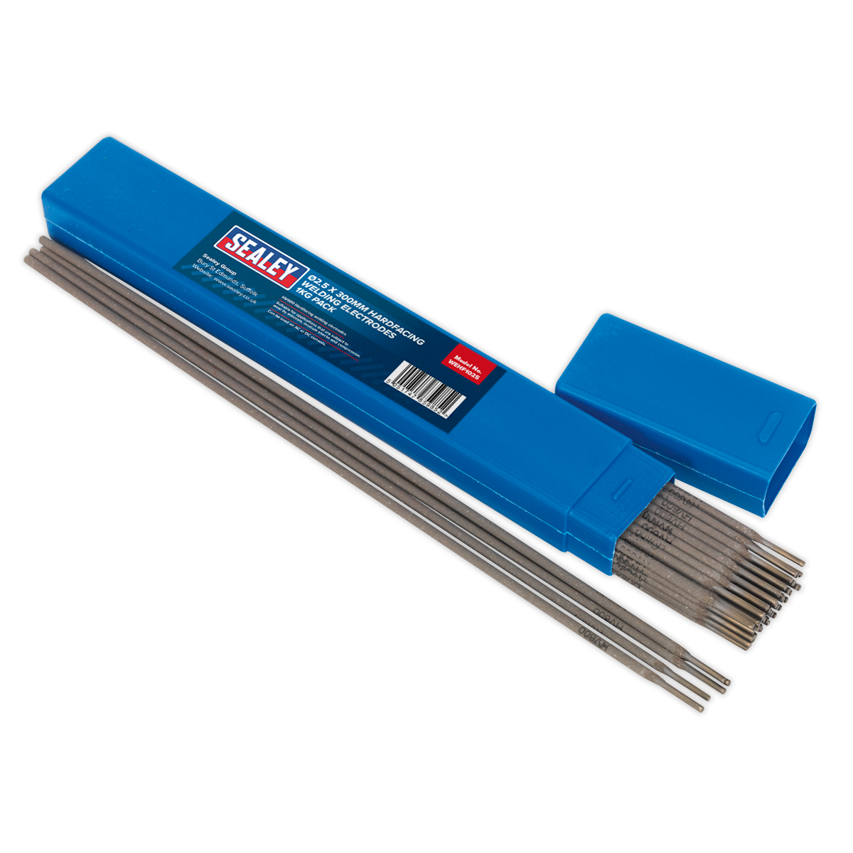 SEALEY - WEHF1025 Welding Electrodes Hardfacing Ø2.5 x 300mm 1kg Pack