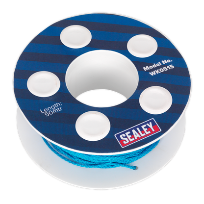 SEALEY - WK0515 Windscreen Cutting Wire 50m - Nylon