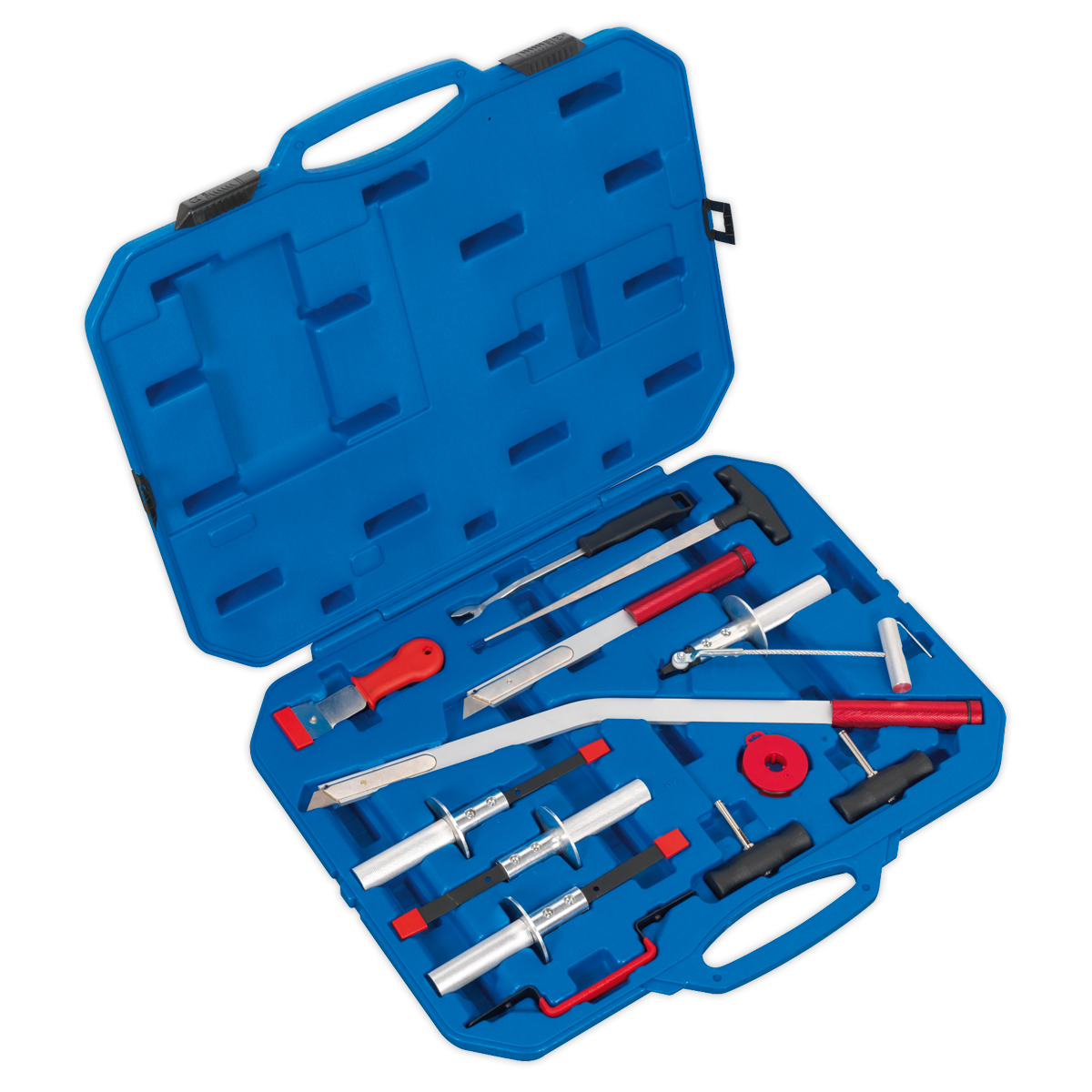 SEALEY - WK14 Windscreen Removal Tool Kit 14pc