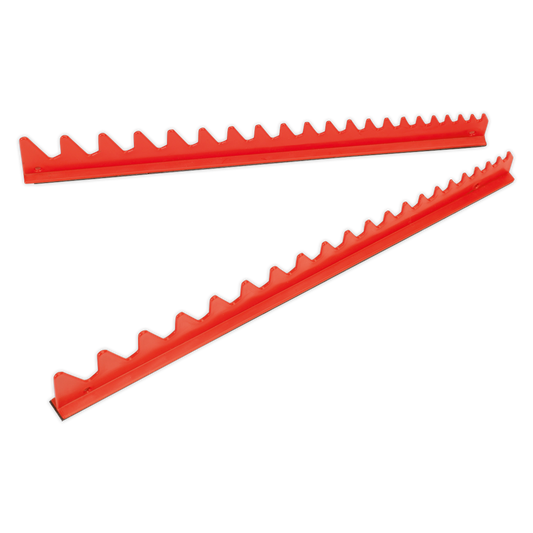 SEALEY - WR02 Sharks Teeth Spanner Rack Magnetic 2pc