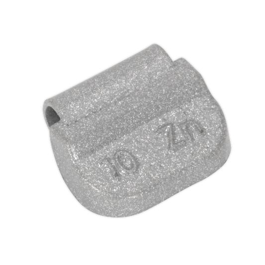 SEALEY - WWSH10 Wheel Weight 10g Hammer-On Zinc for Steel Wheels Pack of 100