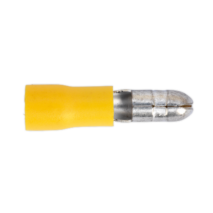 SEALEY - YT21 Bullet Terminal Ø5mm Yellow Pack of 100