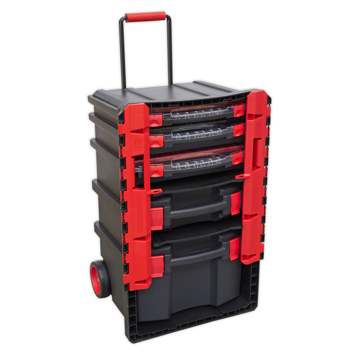 SEALEY - AP860 Professional Mobile Toolbox with 5 Removable Storage Cases