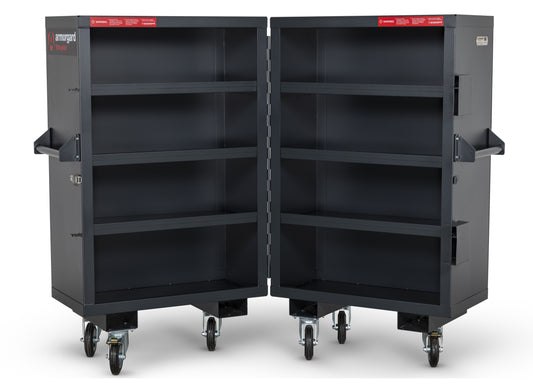 Armorgard - FITTINGSTOR Mobile Fittings Cabinet Bi-fold Design 960x985x1375
