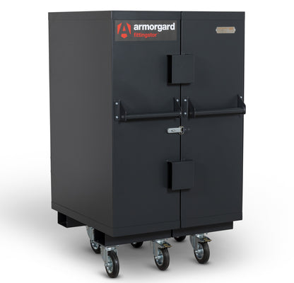 Armorgard - FITTINGSTOR Mobile Fittings Cabinet Bi-fold Design 960x985x1375