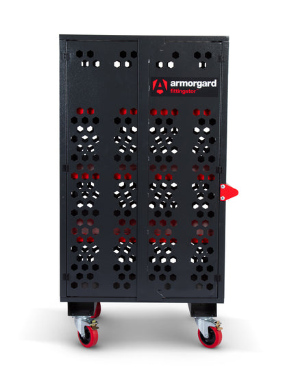 Armorgard - FITTINGSTOR Mobile Fittings Cabinet Mesh Design 1000x750x1560