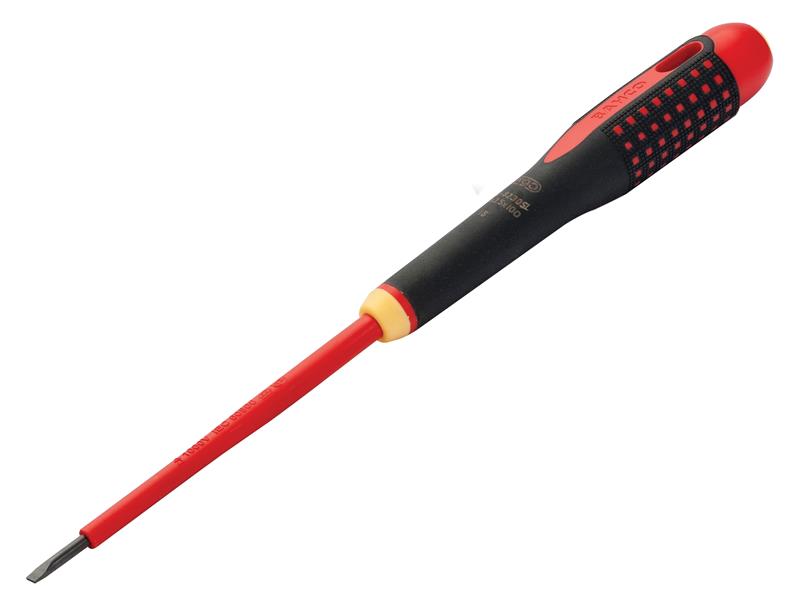 Bahco BE-8230SL ERGO™ Slim VDE Insulated Slotted Screwdriver 3.5 x 100mm