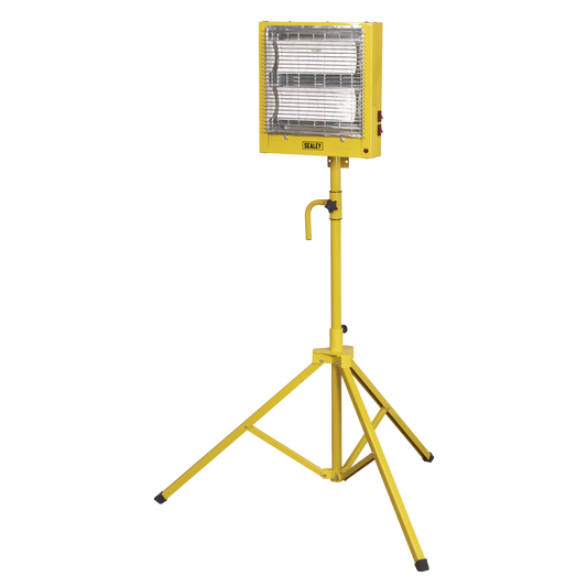 SEALEY - CH28110VS Ceramic Heater with Telescopic Tripod Stand 1.4/2.8kW - 110V