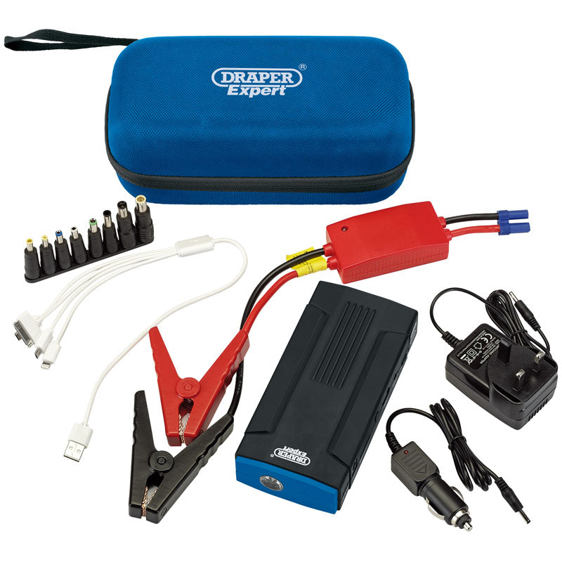 Draper 15067 Lithium Jump Starter Charger Power Bank 500A
