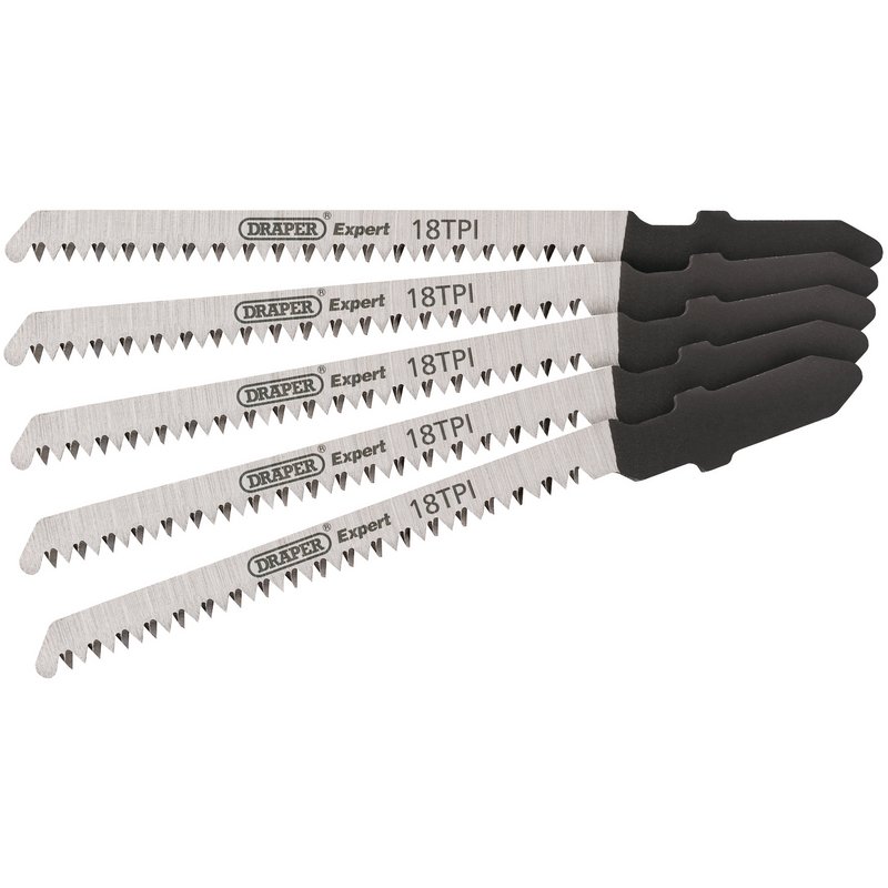 DRAPER 81721 - DT101AO 83mm Jigsaw Blade Set (5 Piece)