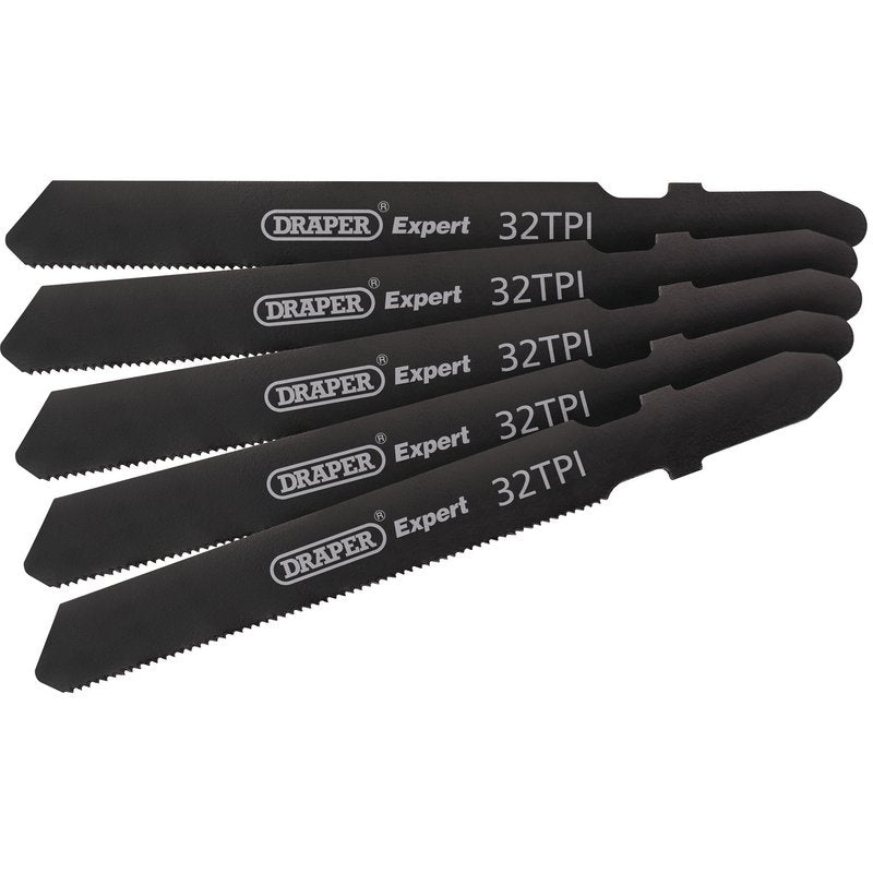 DRAPER 81731 - DT118G 92mm Jigsaw Blade Set (5 Piece)