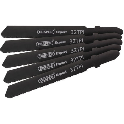 DRAPER 81731 - DT118G 92mm Jigsaw Blade Set (5 Piece)