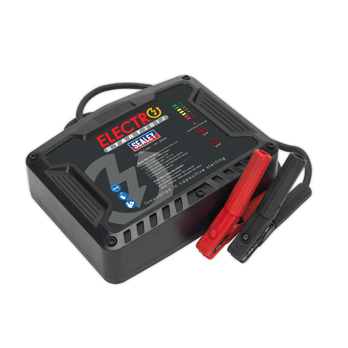 SEALEY - E/START3012 ElectroStart® Batteryless Power Start 3000A 12V