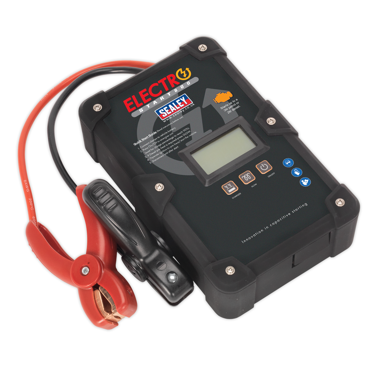 SEALEY - E/START800 ElectroStart® Batteryless Power Start 800A 12V